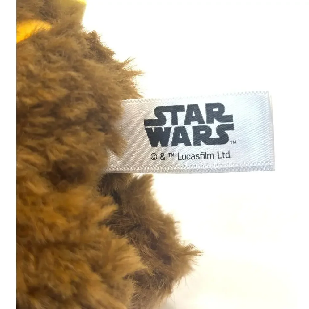 Cosbi Hot Toys Star Wars Ewok Plush Keychain, Bag Charm - PAPLOO, Open Box, New